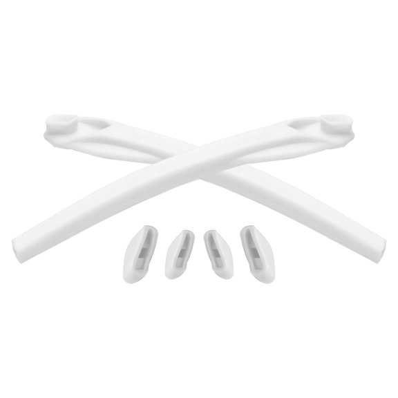 Vonxyz White Replacement Earsocks Nosepieces Rubber Kits for Oakley Flak 2.0/Flak 2.0 XL Sunglasses