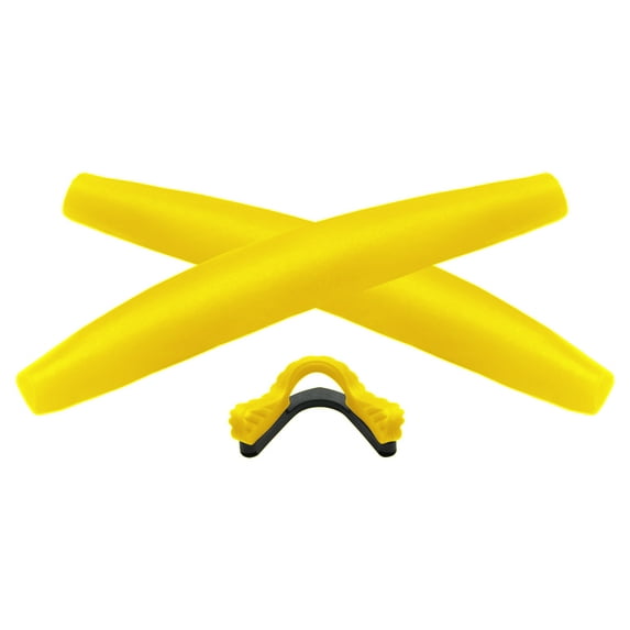Vonxyz Yellow Replacement Earsocks Nosepieces Rubber Kits for Oakley M Frame Sweep/Strike/Heater/Hybrid Sunglasses
