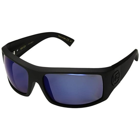 Vonzipper Adult Clutch Polarized Sunglasses,OS,Black/Blue