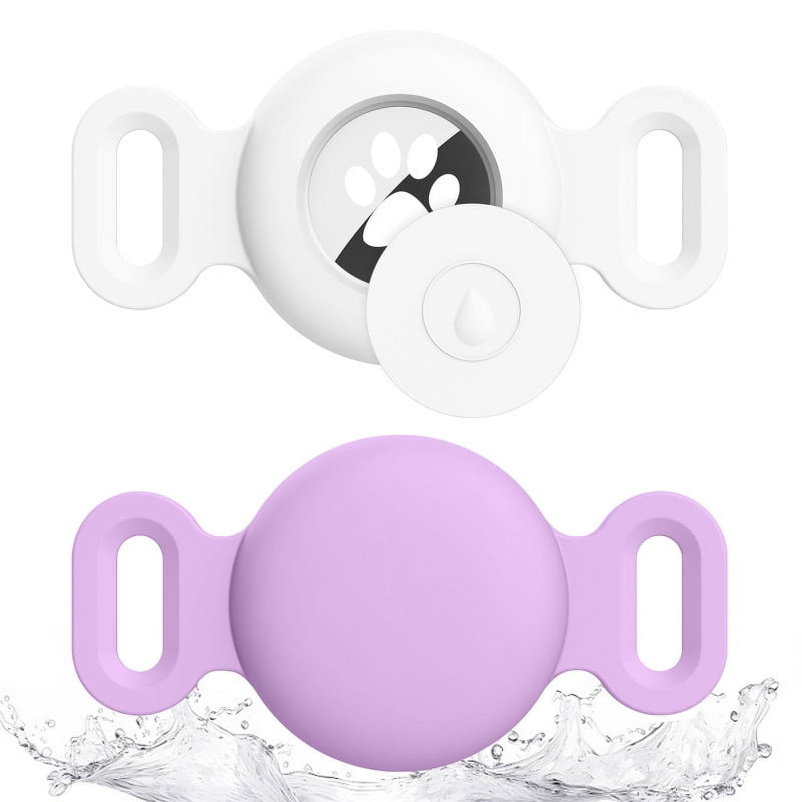 Air Tag Dog Collar Holder Compatible With Apple Airtag Case 2 Pack, Air