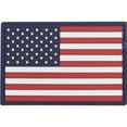 thumbnail image 1 of VooDoo Tactical 07-0999117000 USA Flag Rubber Patch, Red/White/Blue, 2x3, 1 of 2