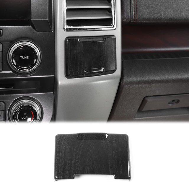 Voodonala Black Wood Grain STF9 Central Electrical Outlet Socket Trim