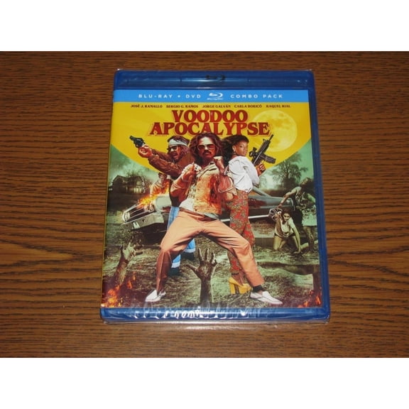 Voodoo Apocalypse (Blu-Ray/DVD, 2018, 2-Disc Set, No Digital Copy) New with box/tags