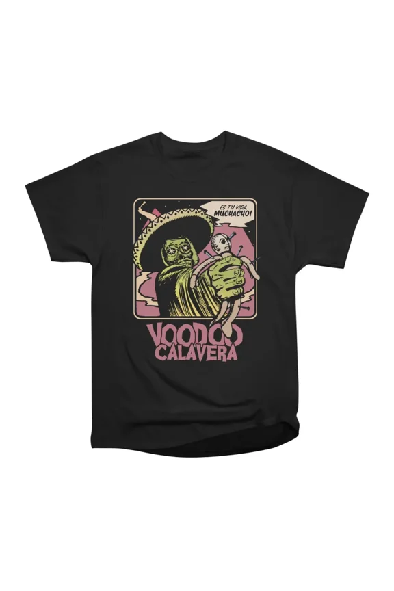 Voodoo Calavera T-Shirt Tee Gift For Him Merch For Her Apparel For Friend