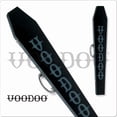 thumbnail image 1 of Voodoo VODCOFA 1Bx1S Black/Silver Billiards Coffin Pool Cue Stick Case, 1 of 3