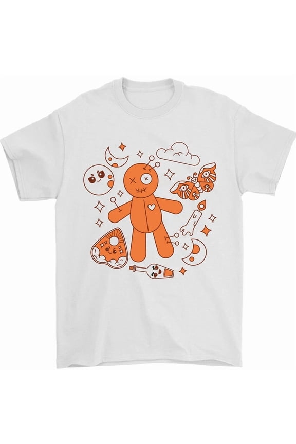 Voodoo Doll Elements Black Magic T-Shirt