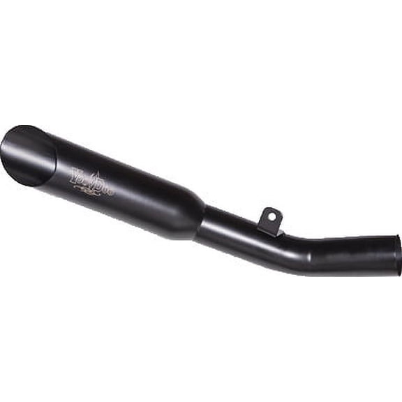 Voodoo Industries Shorty Slip-On Exhaust Single - Black VEGSXR6/7K6B