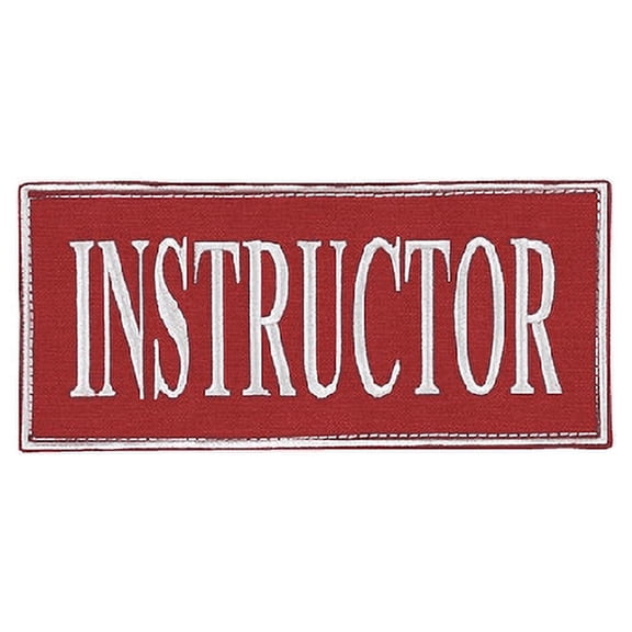 Voodoo Instructor Patch, Red -