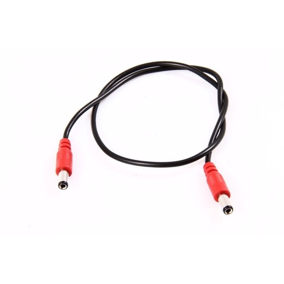 Voodoo Lab PABAR 18" AC Cable, 2.5mm Straight Barrel to Straight Barrel