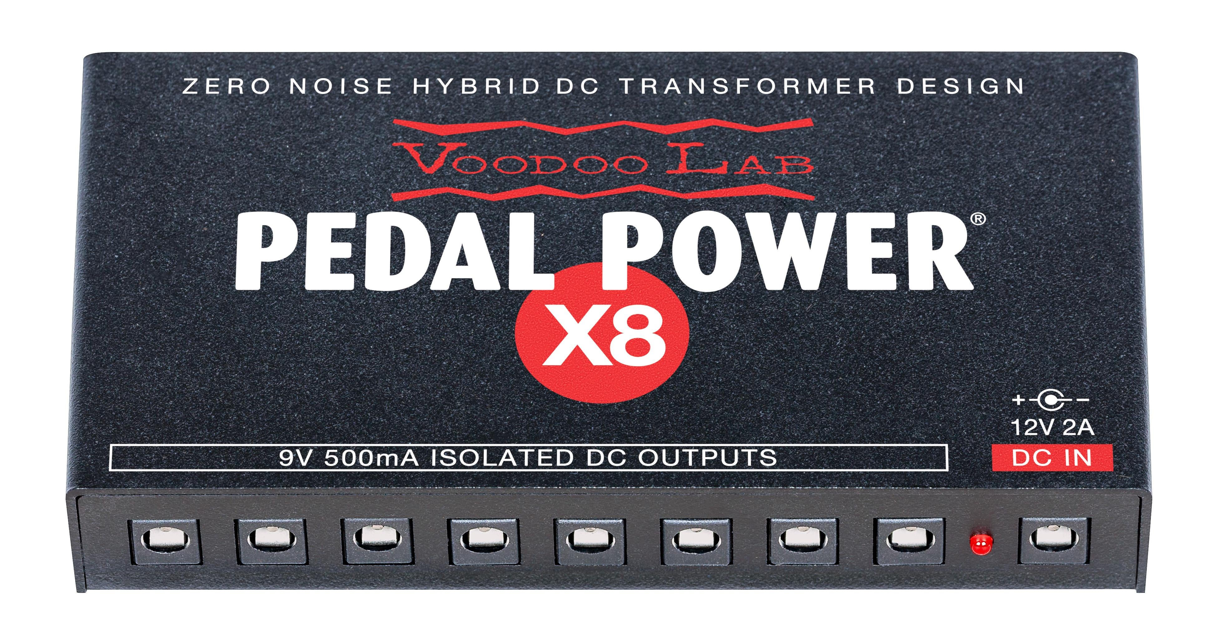 Voodoo Lab Pedal Power X8 High Current 8-output Isolated Power Supply