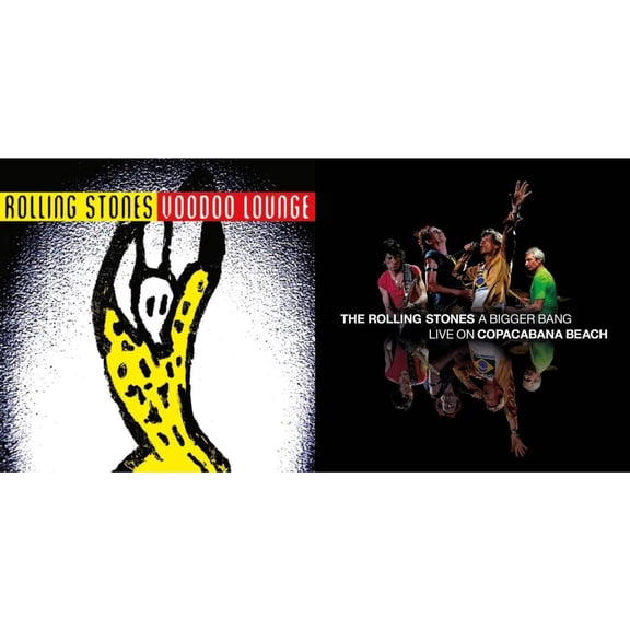 Voodoo Lounge (30Th Anniversary) (Red/Yellow Vinyl/2LP) & Bigger Bang Live On Copacabana Beach (Multi Color Vinyl/3LP)