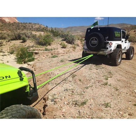 Voodoo Offroad Ropes 1300009 0.75 in. x 30 ft. Recovery Rope with Bag