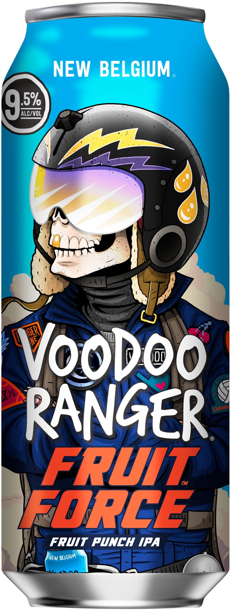 Voodoo Ranger Fruit Force Hazy Punch IPA Craft Beer, 1 19.2 fl oz Can