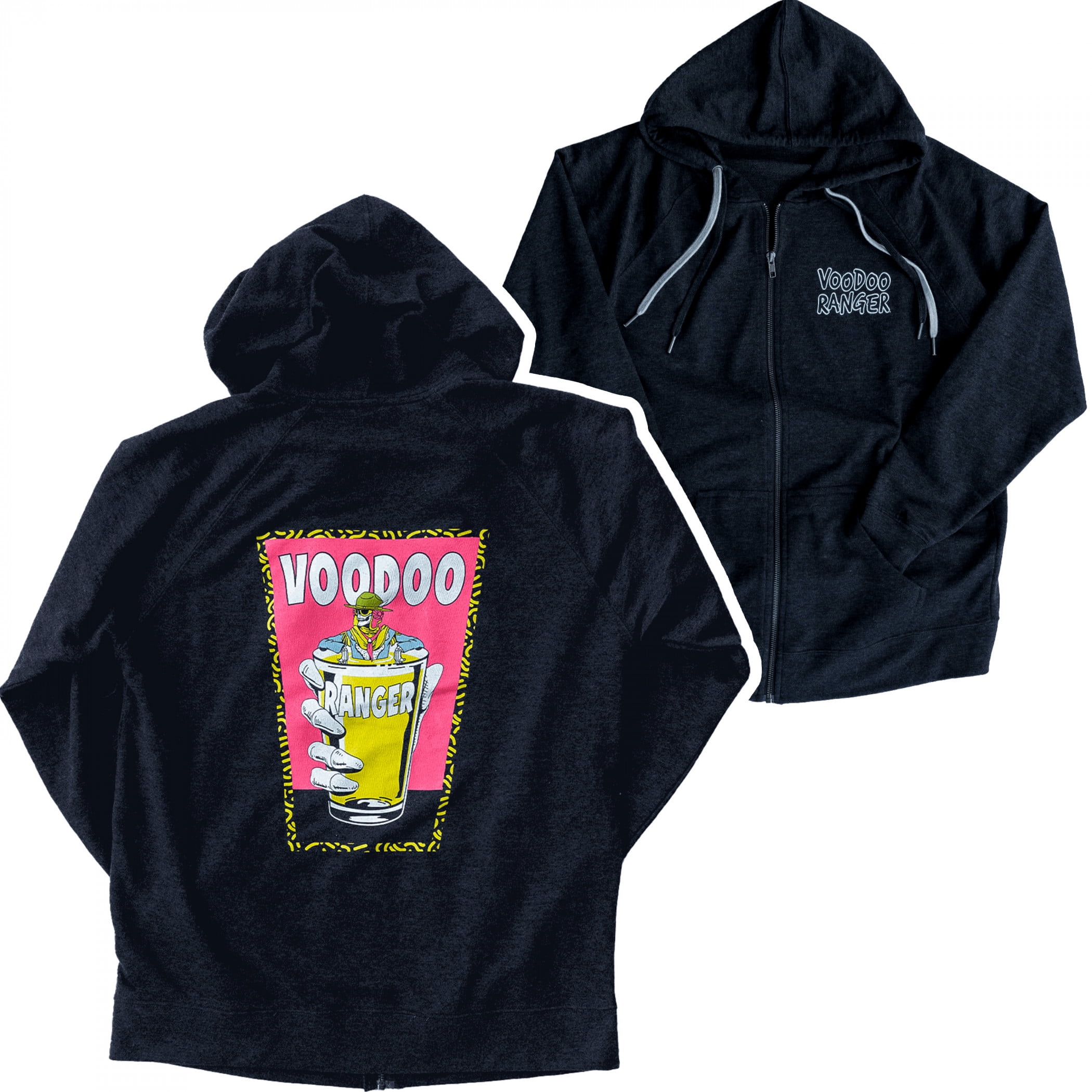 Voodoo Ranger Have a Pint Zip Up Hoodie 2XLarge Walmart