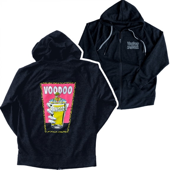 Voodoo Ranger Have a Pint Zip-Up Hoodie-Large
