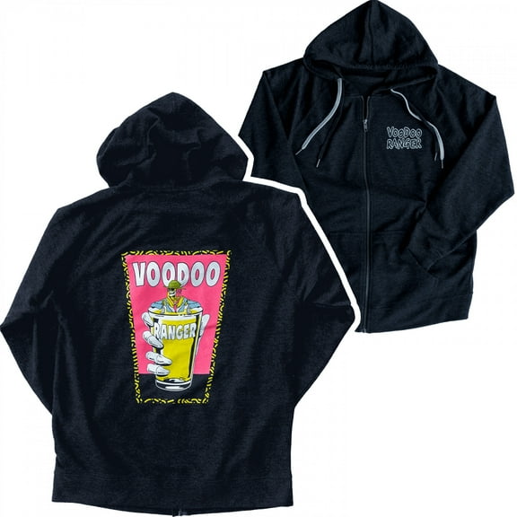 Voodoo Ranger Have a Pint Zip-Up Hoodie-XLarge