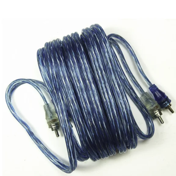 Voodoo Rca Cable 5 Meter Spiral Technology 100% Ofc Copper - 16.4 Ft Taiwan