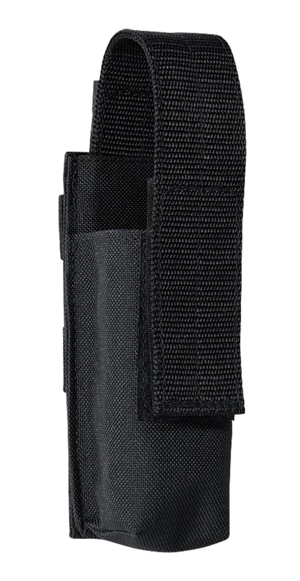 VooDoo Tactical Rounded Utility Pouch - MOLLE-Compatible Gear Pouch With Two-Way Zippers, Black