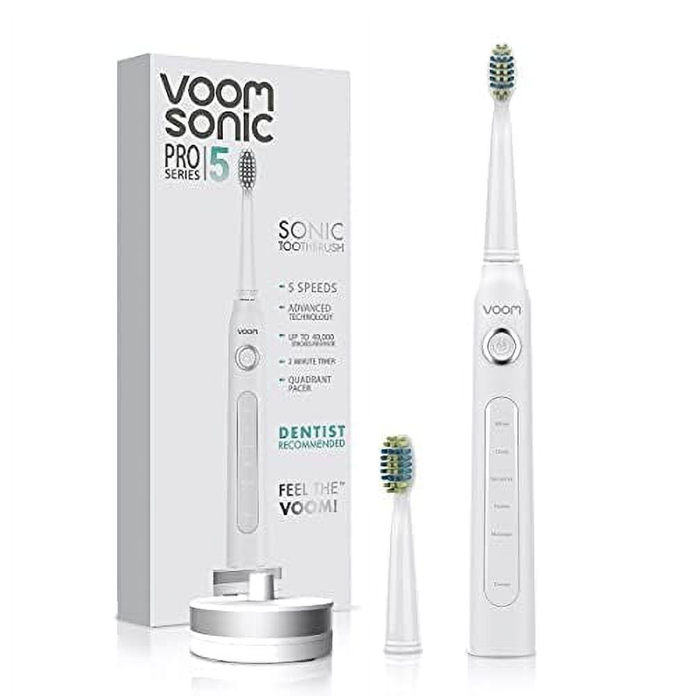 Voom Sonic Pro 5 Rechargeable Electronic Toothbrush With Soft Dupont