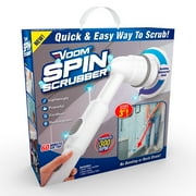Voom® Spin Scrubber, Cordless Scrubbing Brush, Powerful, Heavy-Duty & All-Purpose Brushes, Rechargeable
