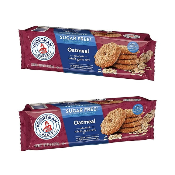 Voortman Bakery Sugar Oatmeal Cookies (Pack of 2) Really delicious!