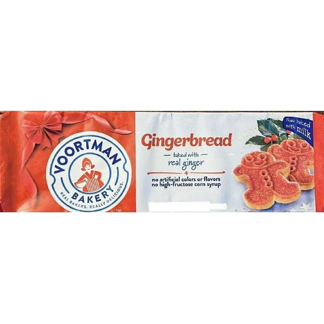 Voortman Gingerbread LIMITED EDITION Ginger Bread Christmas Cookies 7.