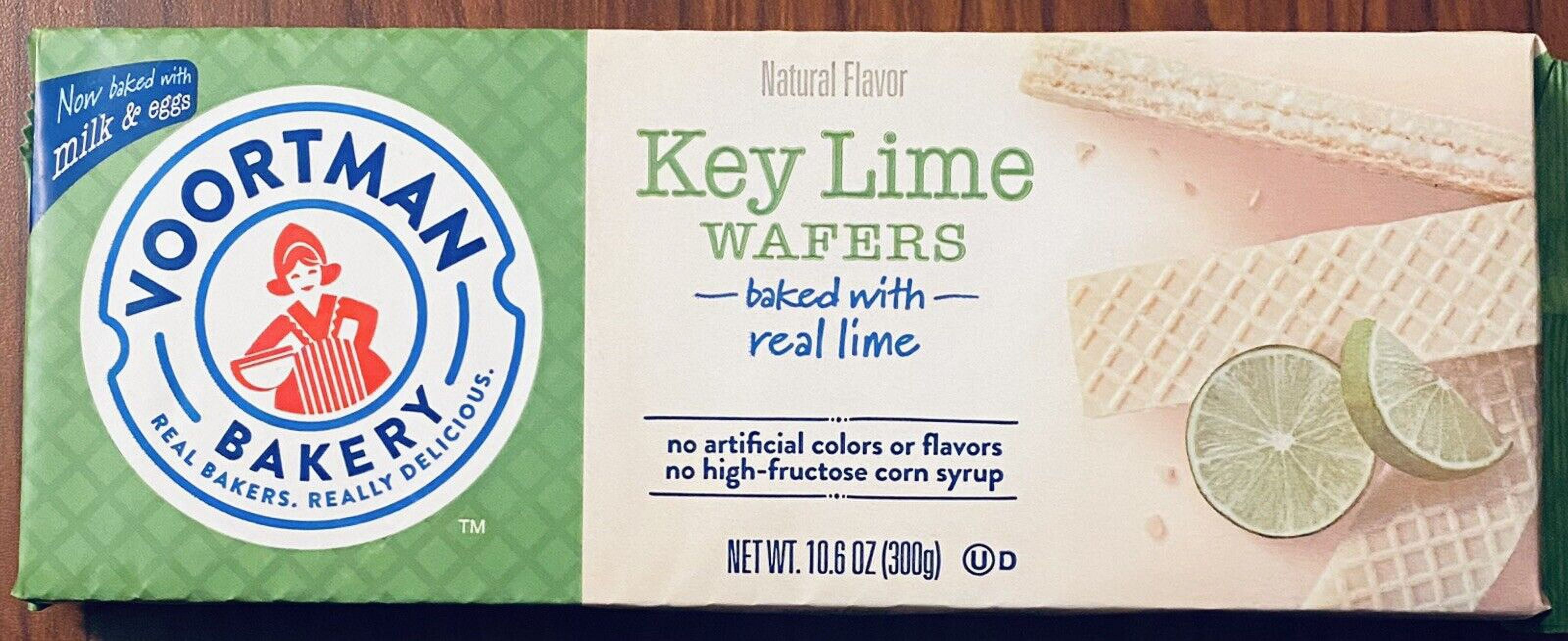 Voortman Key Lime Wafers Cookies 10.6 Oz Pack NEW FREE SHIPPING