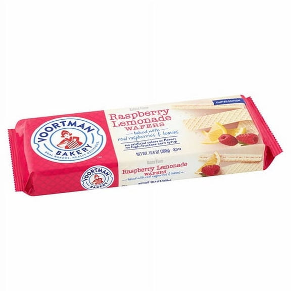 Voortman Raspberry Lemonade Wafers Cookies