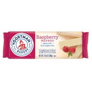 Voortman Raspberry Wafers, 10.6 oz (SINGLE Package - 1 Bag)