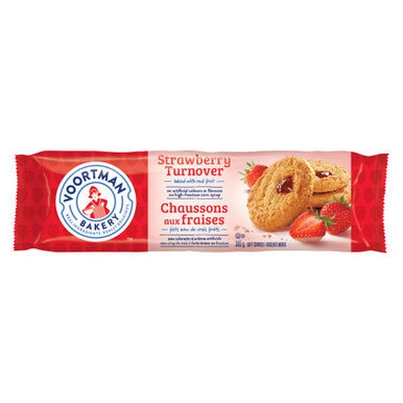 Voortman Strawberry Turnover Soft Cookies, 10.6 Oz.