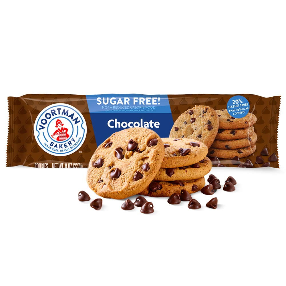 Voortman Sugar Free Chocolate Chip Cookies (2 Packages) SHO8