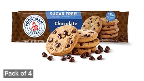 Voortman Sugar-Free Chocolate Chip Cookies (Pack of 4)