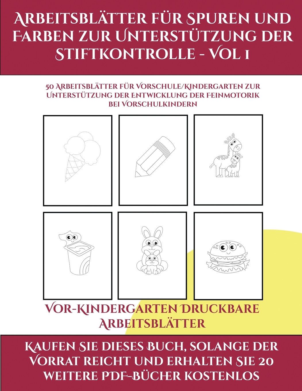 Vor-Kindergarten Druckbare Arbeitsmappen: Vor-Kindergarten Druckbare ...