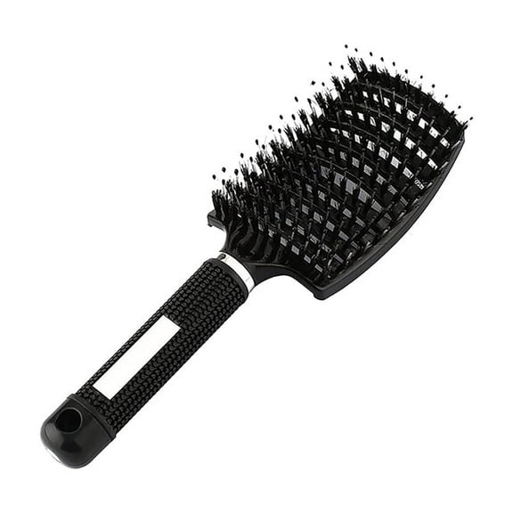 Voremy Magical Detangling Brush for Wet or Dry Hair - Ultra Fast Drying, Styling Massage Hairbrush for Men, Women and Kids (Black)