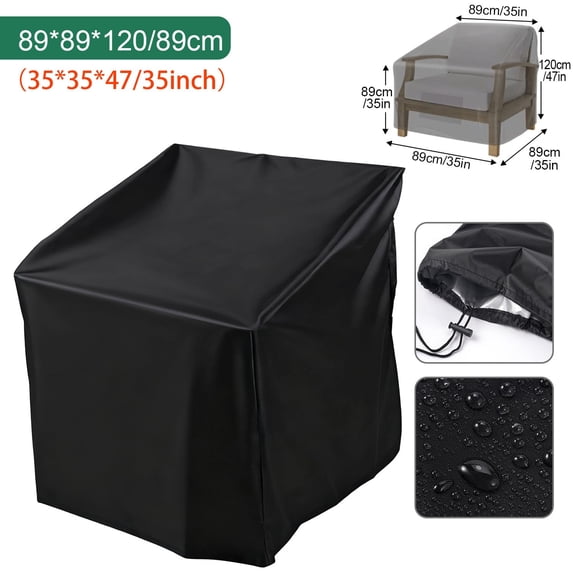 VorFor Stacking Patio Chair Cover, 35