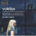 thumbnail image 1 of Vorisek / Biljana Urban - Comp Pno Works 1 - Music & Performance - CD, 1 of 1