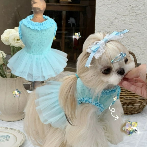 Vorkoi Adorable Pet Clothes for Cats & Small Dogs - Charming Spring & Autumn Wear