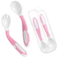 thumbnail image 1 of Vorkoi Baby Training 2-Piece Flatware Set with TPE Handles, 1 of 6