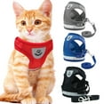 thumbnail image 1 of Vorkoi Soft Mesh Adjustable Reflective Kitten Harness, M (10" to 15" Chest Size), 1 of 6