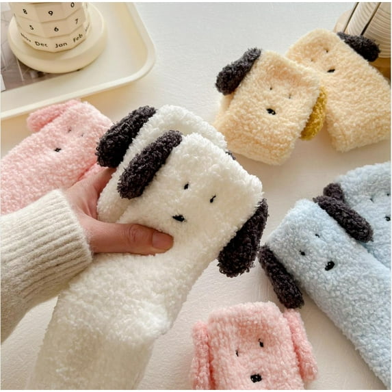 Vorkoi Womens Mens Fuzzy Socks Fleece Fluffy Cabin Plush Warm Sleep Soft Cozy Winter Adult Socks