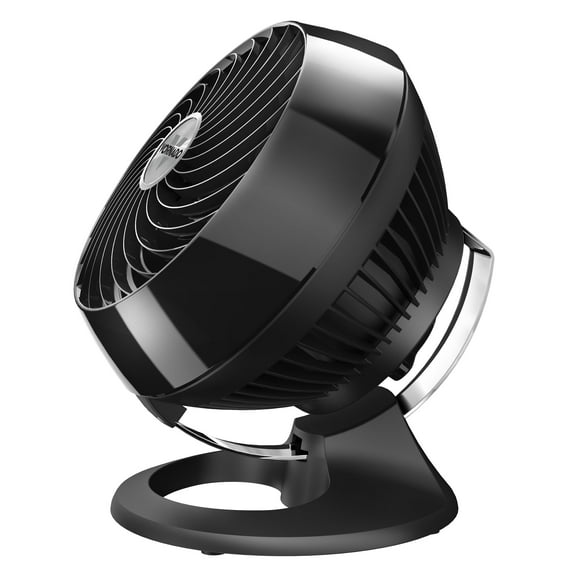 Vornado 460 Whole Room Air Circulator, Small Fan with 3 Speeds, Adjustable Tilt, Easy to Clean, Quiet Fan for Home, Office, Bedroom, Black