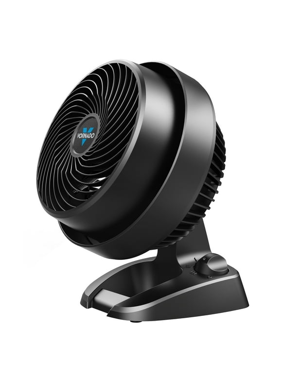 Vornado 530 Compact 7" Whole Room Air Circulator Fan, Black