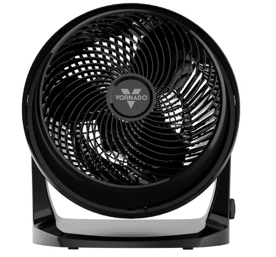 Vornado 62 Whole Room Air Circulator Fan with 3 Speeds, Black