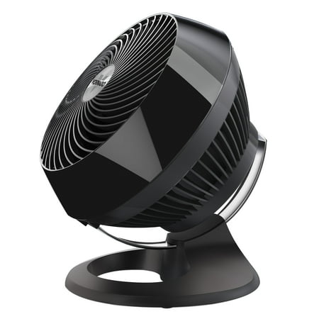 Vornado 660 Large Whole Room Air Circulator Fan, 4 Speeds, 90° Tilt, Removable Grill, 10-Inch Floor Fan for Home, Bedroom, Office, Black