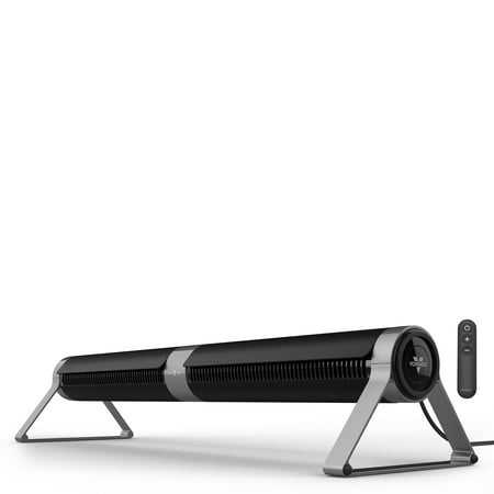 Vornado - Airbar 6 44" Tower Fan and Horizontal Airbar with Remote Control, 3 Speed Settings - Black