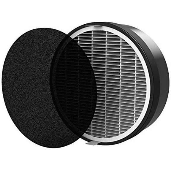 Vornado Air Purifier 3-in-1 Filter Cartridge, True HEPA Replacement Filter, Black