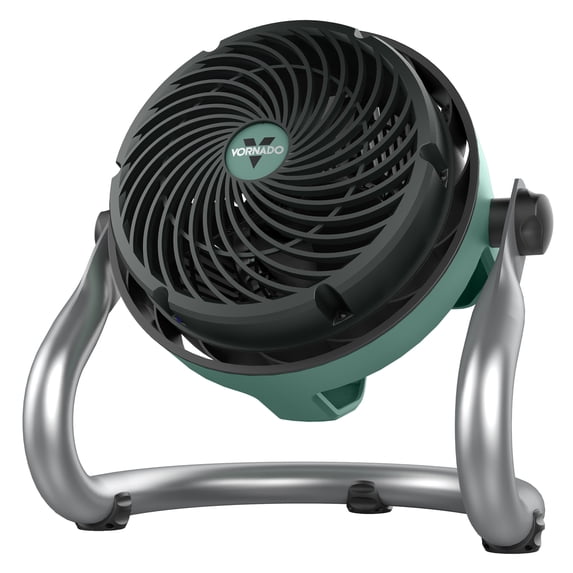 Vornado EXO61 Heavy-Duty Work Space Air Circulator Fan, Rugged Design, Pivoting Head, 3-Speed Settings, Black