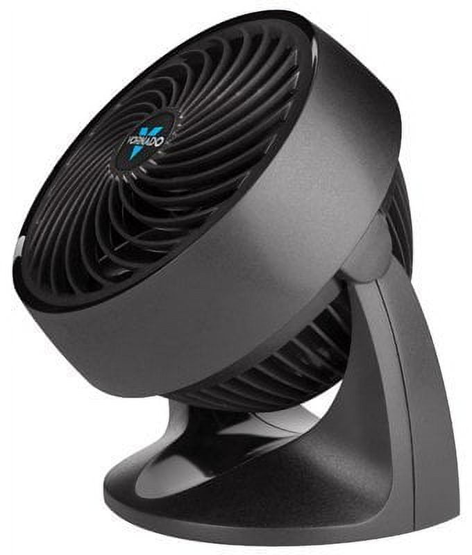 Vornado Fans CR1-0116-06 Vortex Air Circulator Fan, Compact, Black, 7-In. - Quantity 4