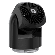 Vornado Flippi V6 Compact Air Circulator Fan, Adjustable Head, 2 Speeds, Black