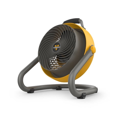 Vornado 293 Large Heavy Duty Air Circulator Shop Fan, Yellow, 16 In.